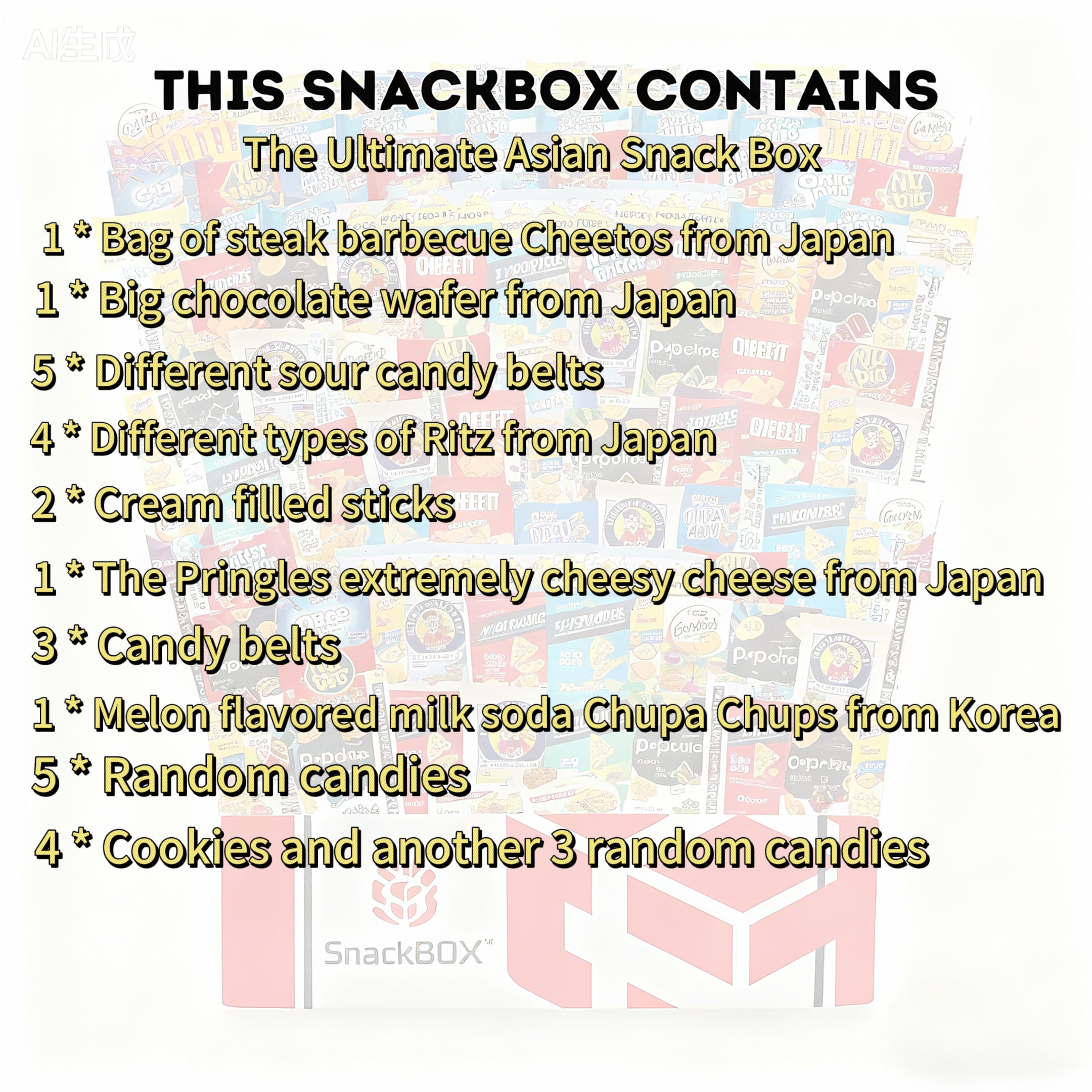 Japan & Asia Snack Discovery Box