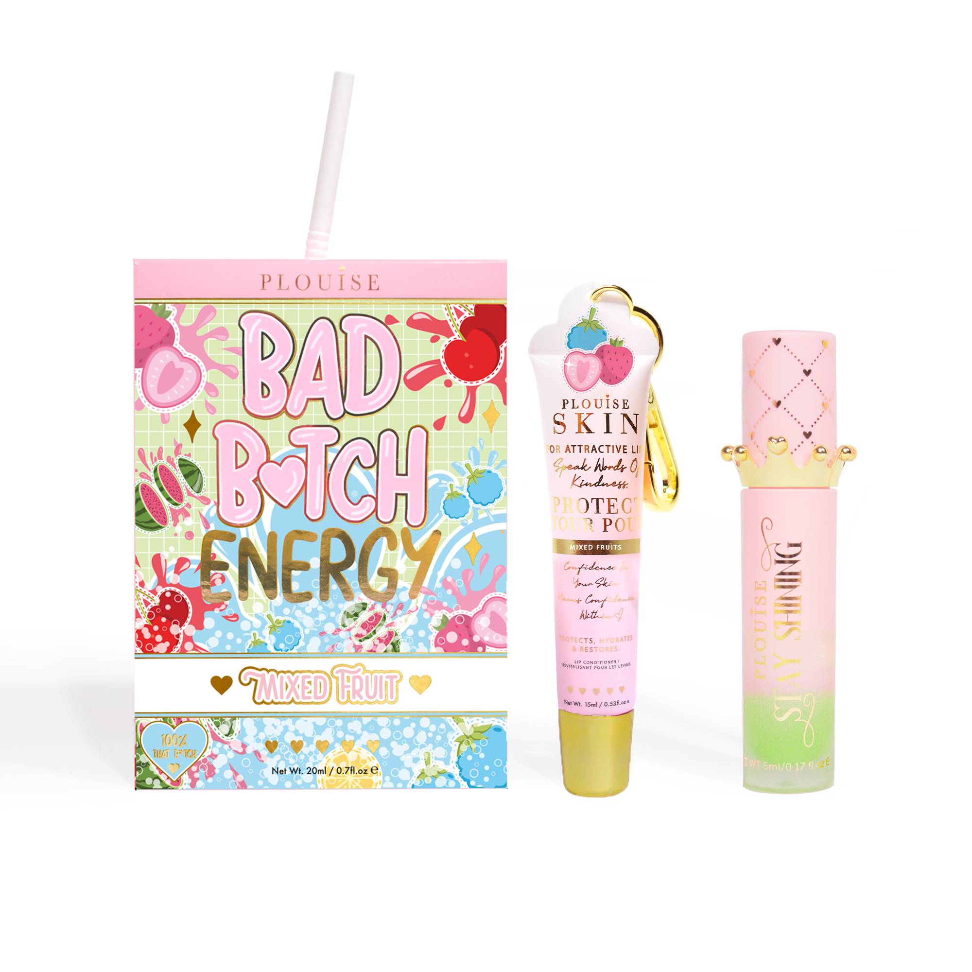 P.Louise Bad Bitch Energy Lip Duo * 3