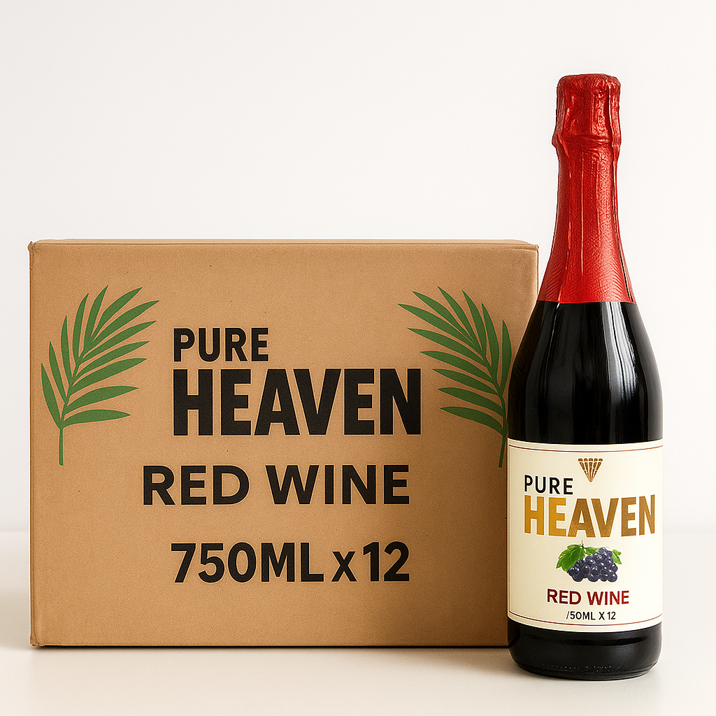 Pure Heaven Red Wine Box (750ml x 12)