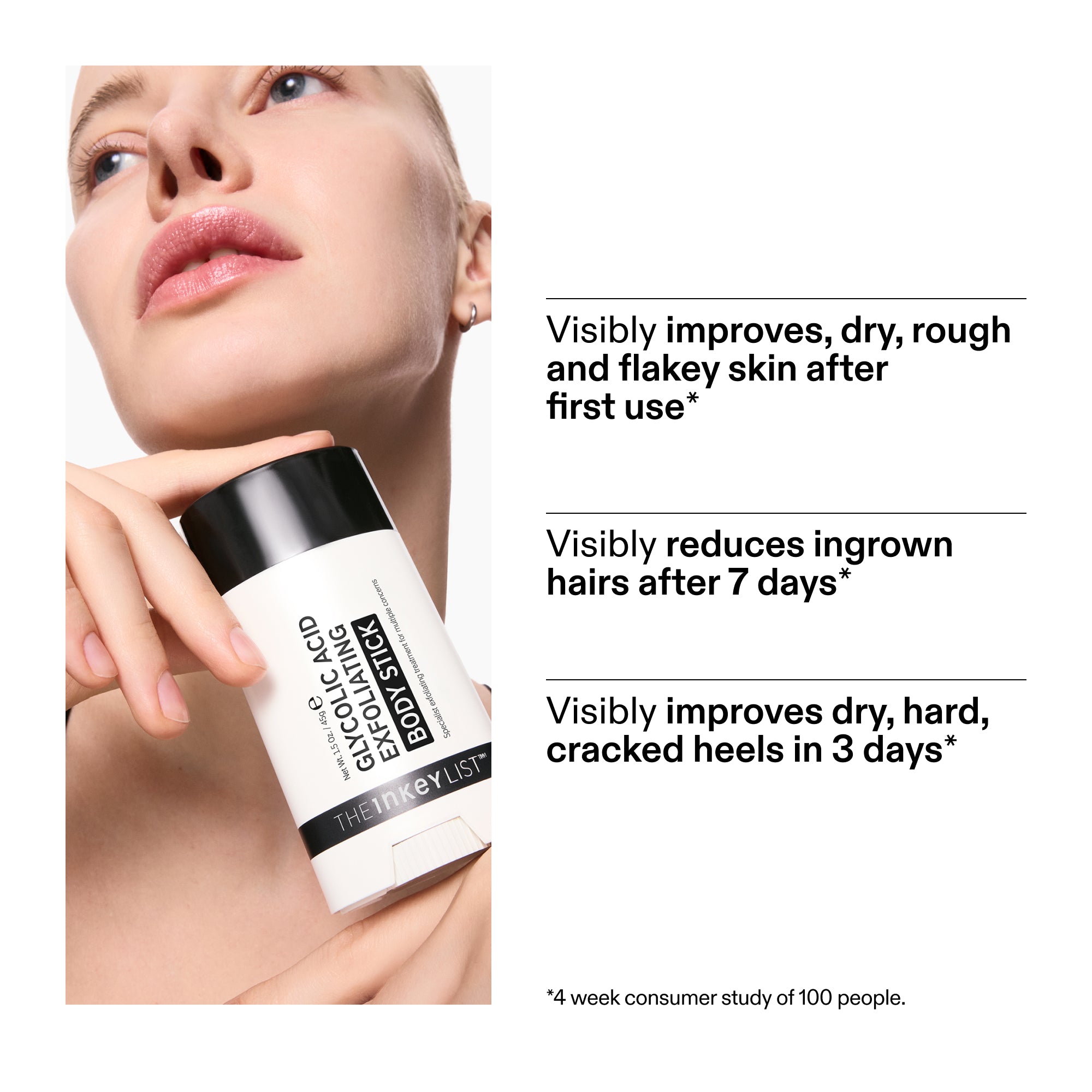 The INKEY List Glycolic Acid Exfoliating Body Stick