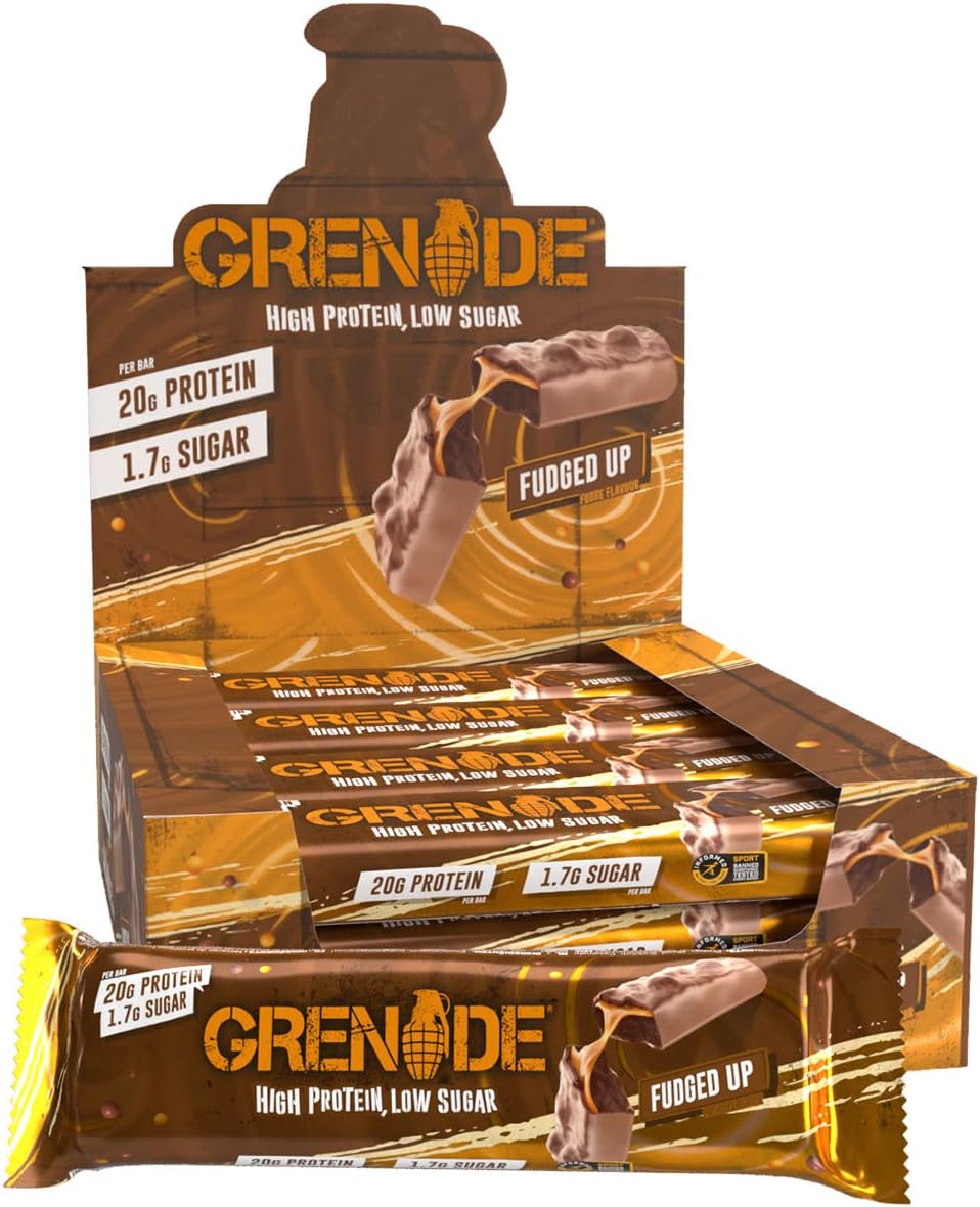 Grenade High Protein, Low Sugar Bar -12 x 60 g