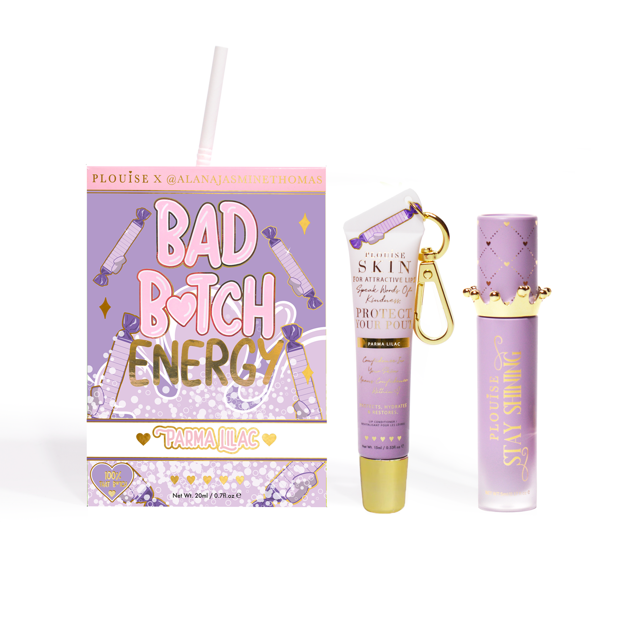 P.Louise Bad Bitch Energy Lip Duo * 3