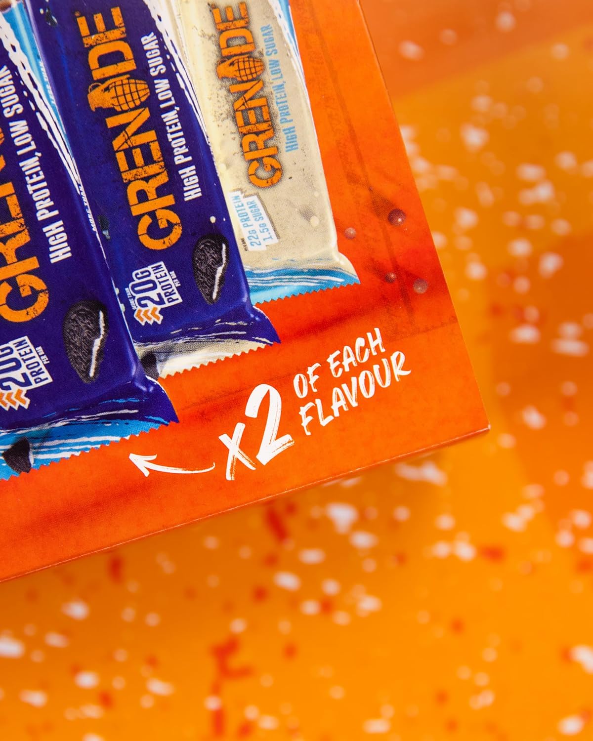 Grenade High Protein, Low Sugar Bar -12 x 60 g