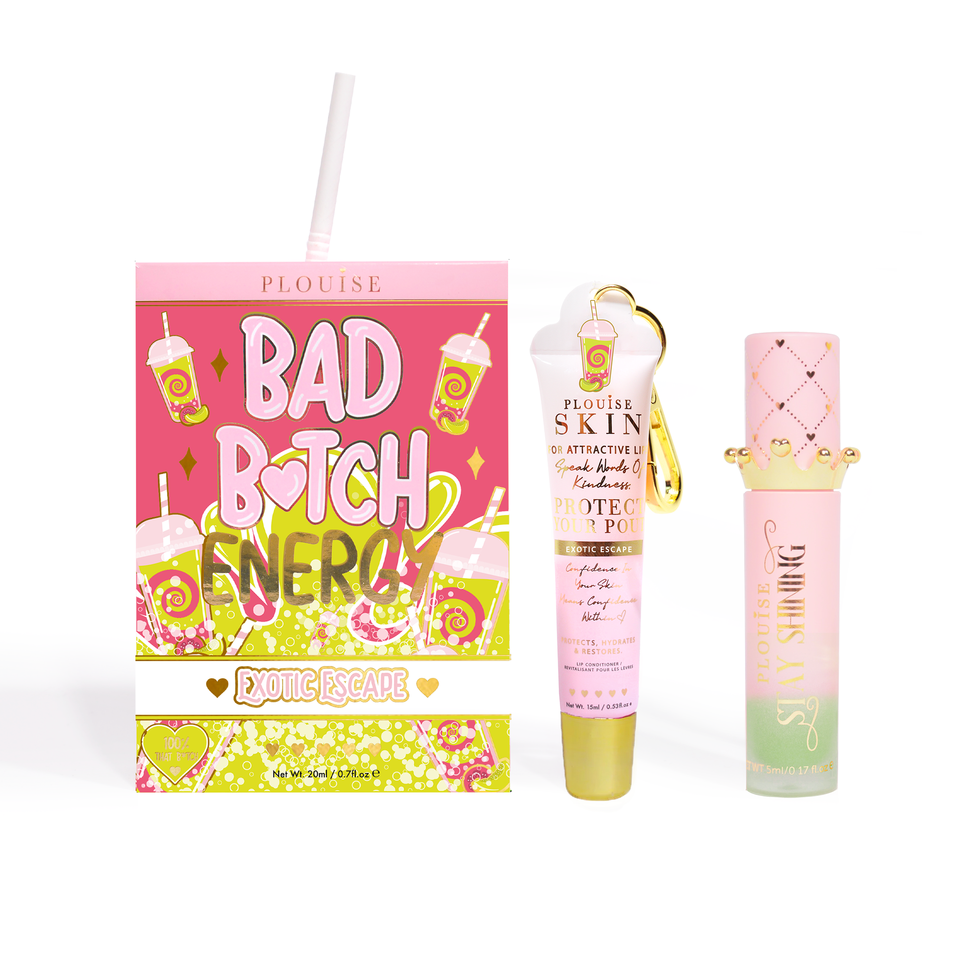 P.Louise Bad Bitch Energy Lip Duo * 3
