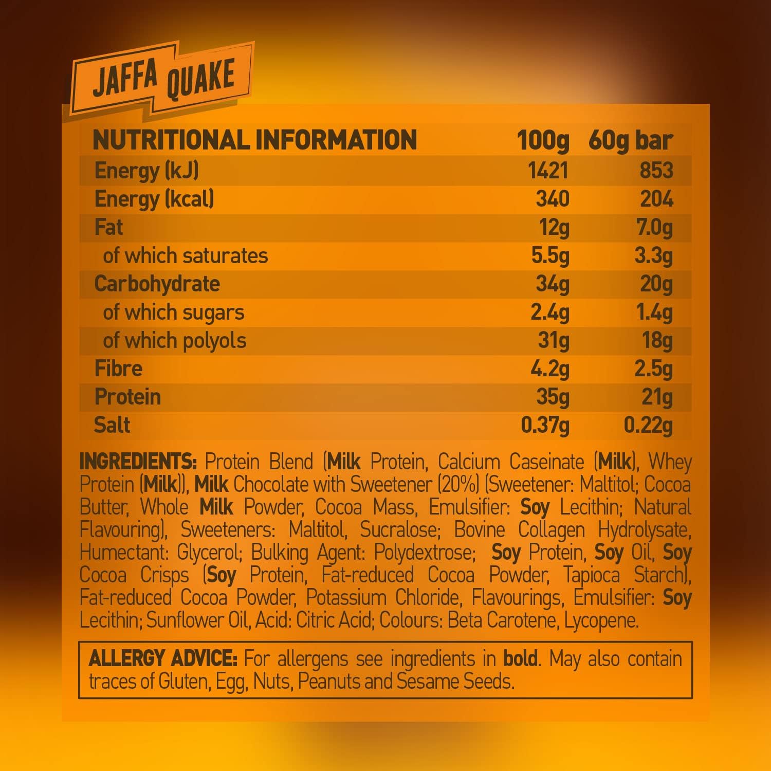 Grenade High Protein, Low Sugar Bar -12 x 60 g