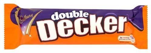 Cadbury Double Decker Milk Chocolate crunchy cereal Bar 48 X 54.5g Bars