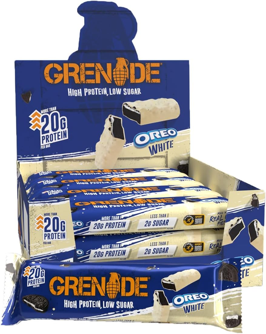 Grenade High Protein, Low Sugar Bar -12 x 60 g