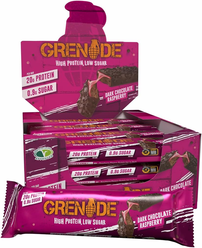 Grenade High Protein, Low Sugar Bar -12 x 60 g