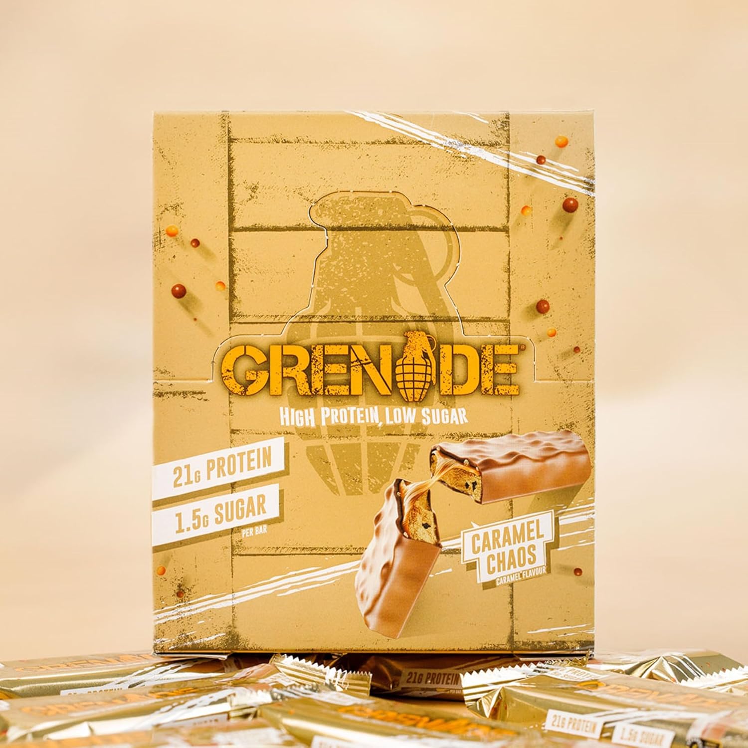 Grenade High Protein, Low Sugar Bar -12 x 60 g