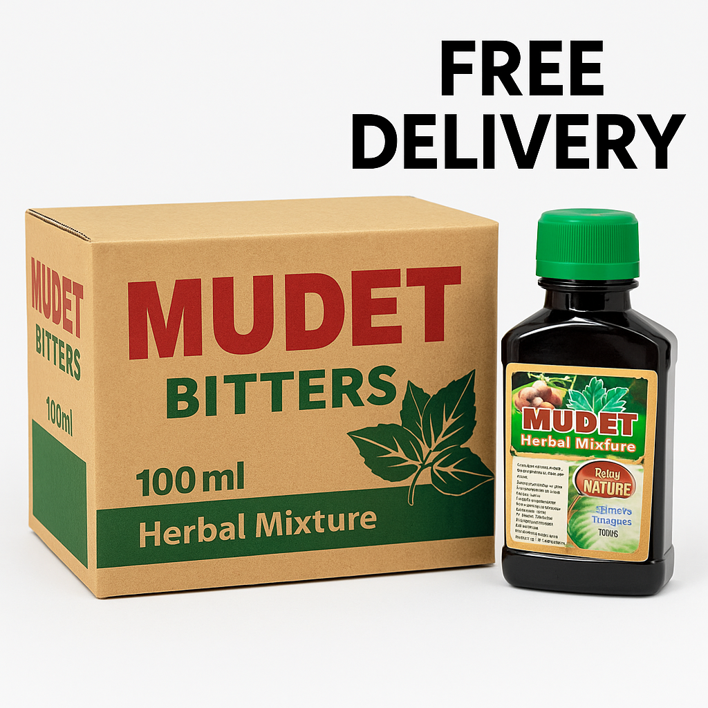 Mudet Bitters – Herbal Detox Formula (24 x 100ml Bottles) | Natural Cleanse