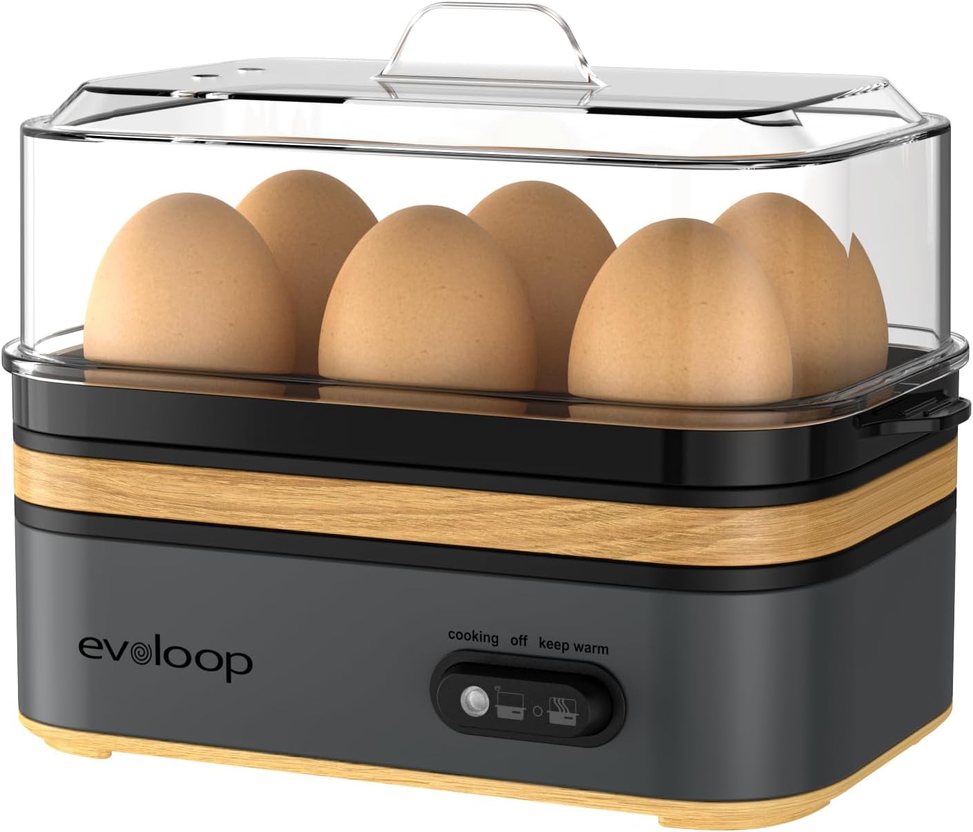 Egg Cooker Electric 6 Eggs Capacity