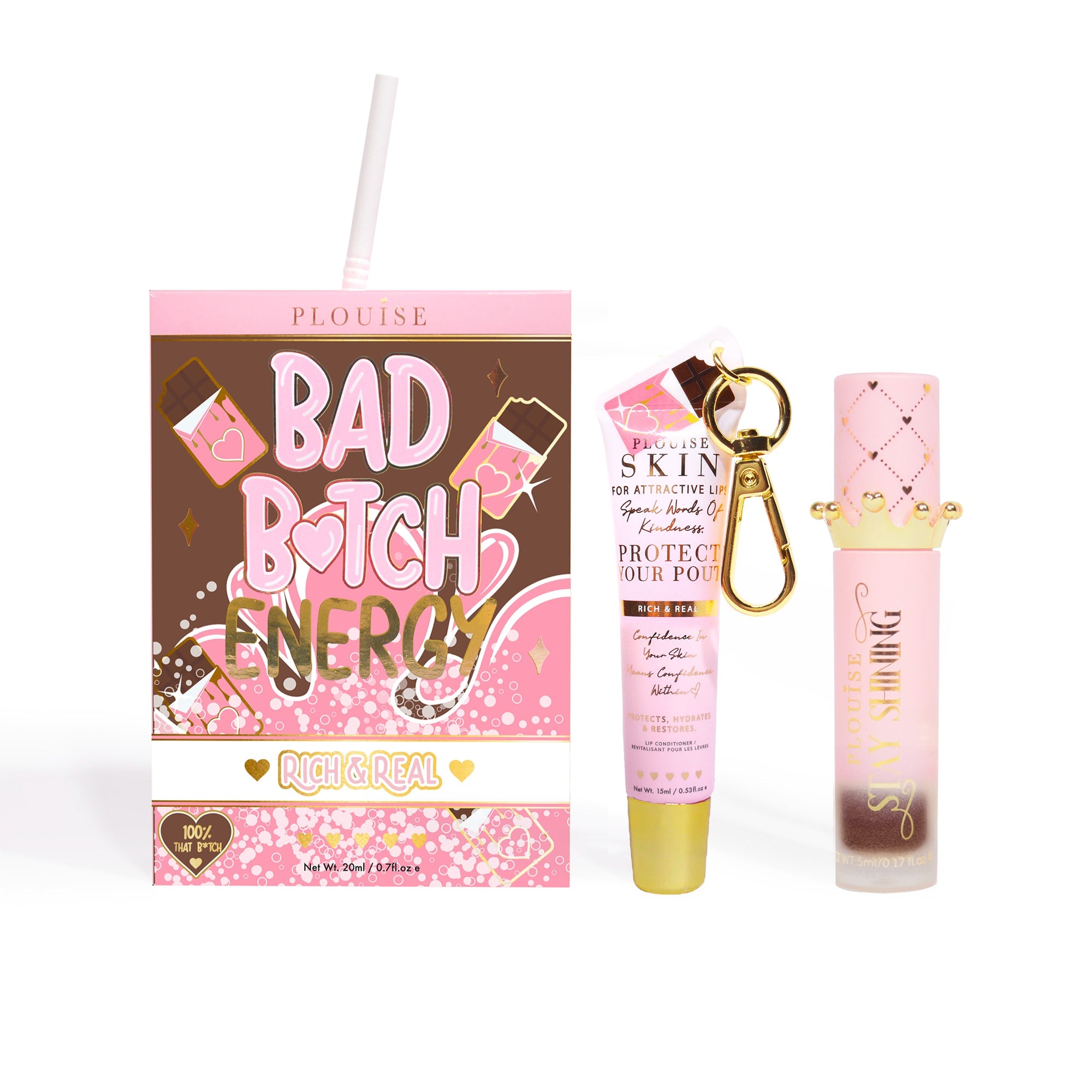 P.Louise Bad Bitch Energy Lip Duo * 3