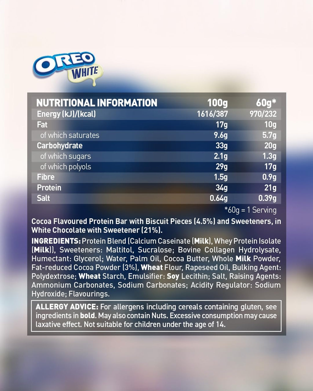 Grenade High Protein, Low Sugar Bar -12 x 60 g
