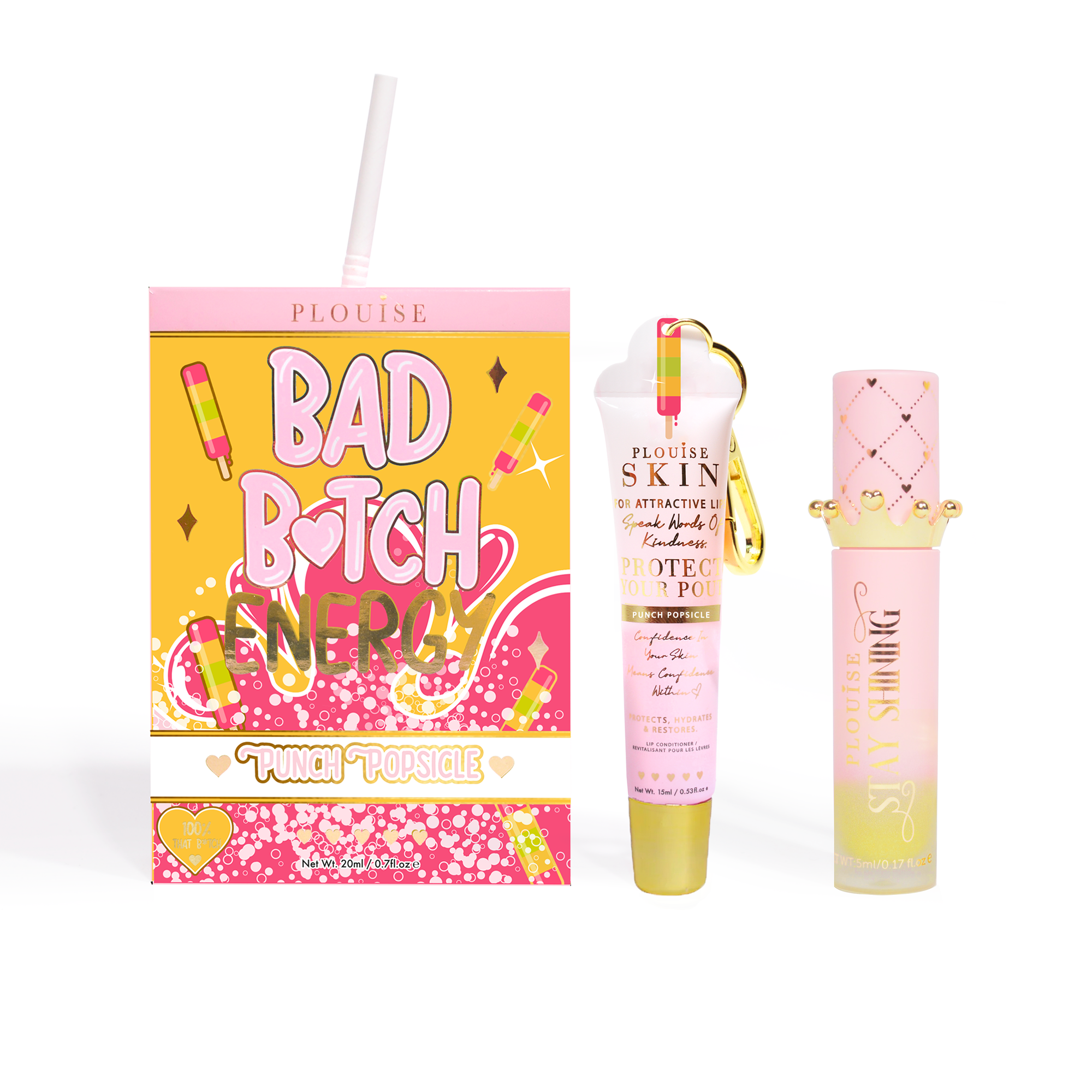 P.Louise Bad Bitch Energy Lip Duo * 3