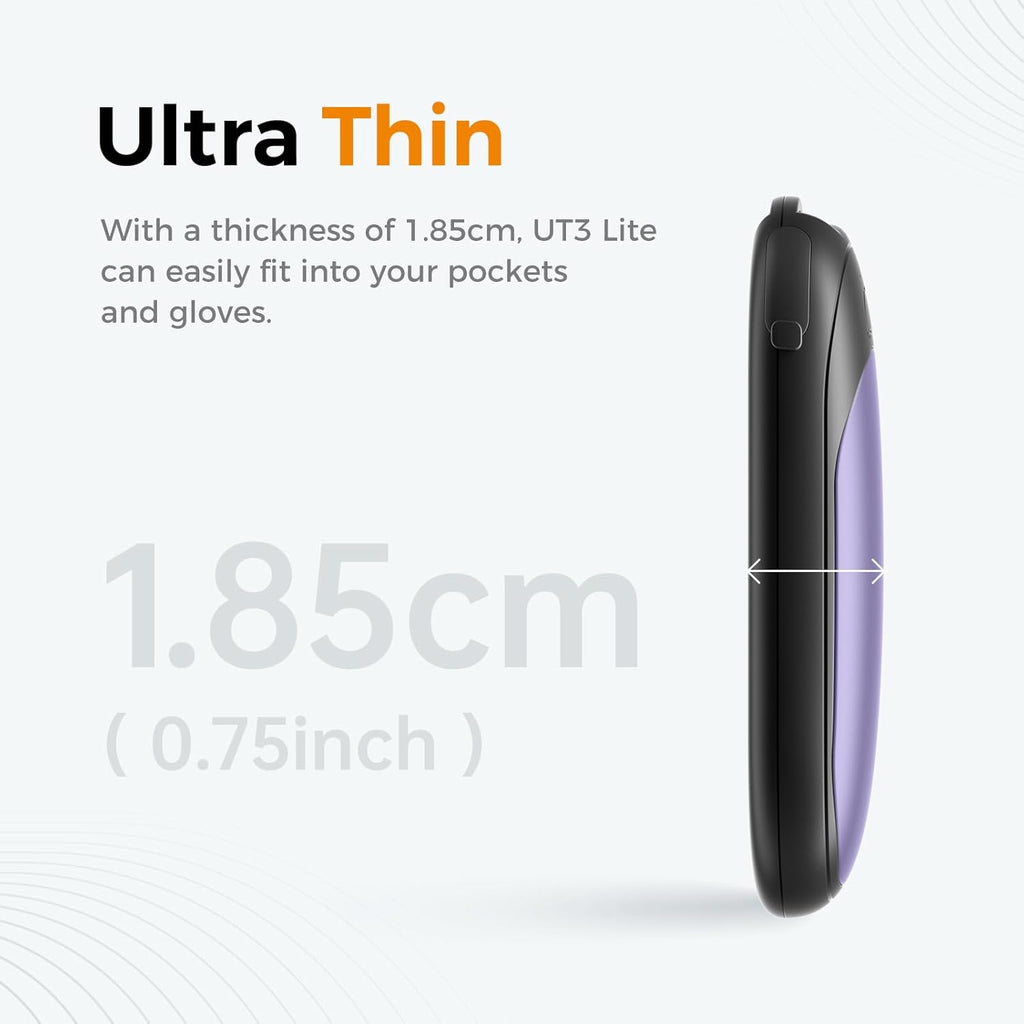 OCOOPA UT3 Lite Magnetic Hand Warmers Rechargeable 2 pack