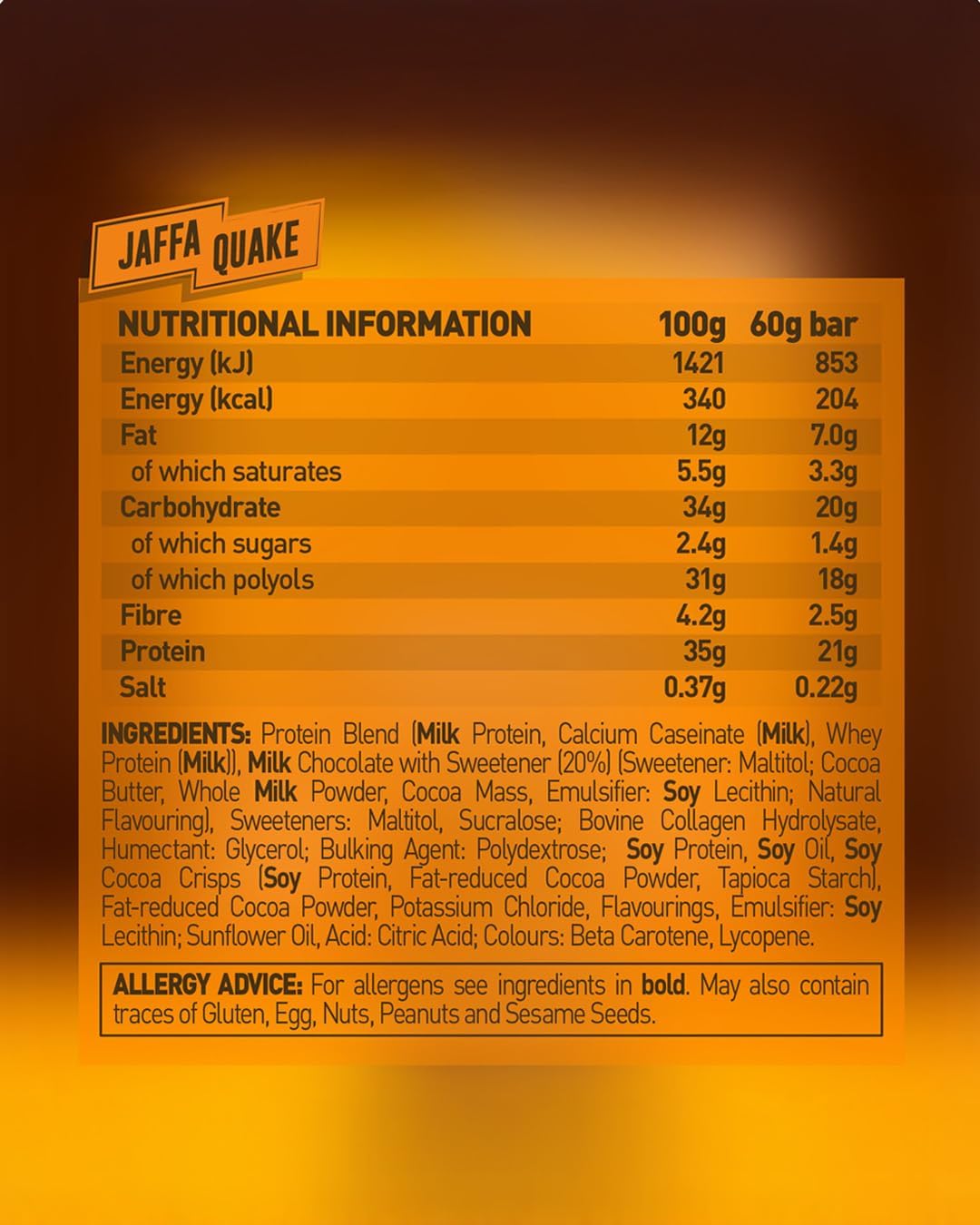 Grenade High Protein, Low Sugar Bar -12 x 60 g