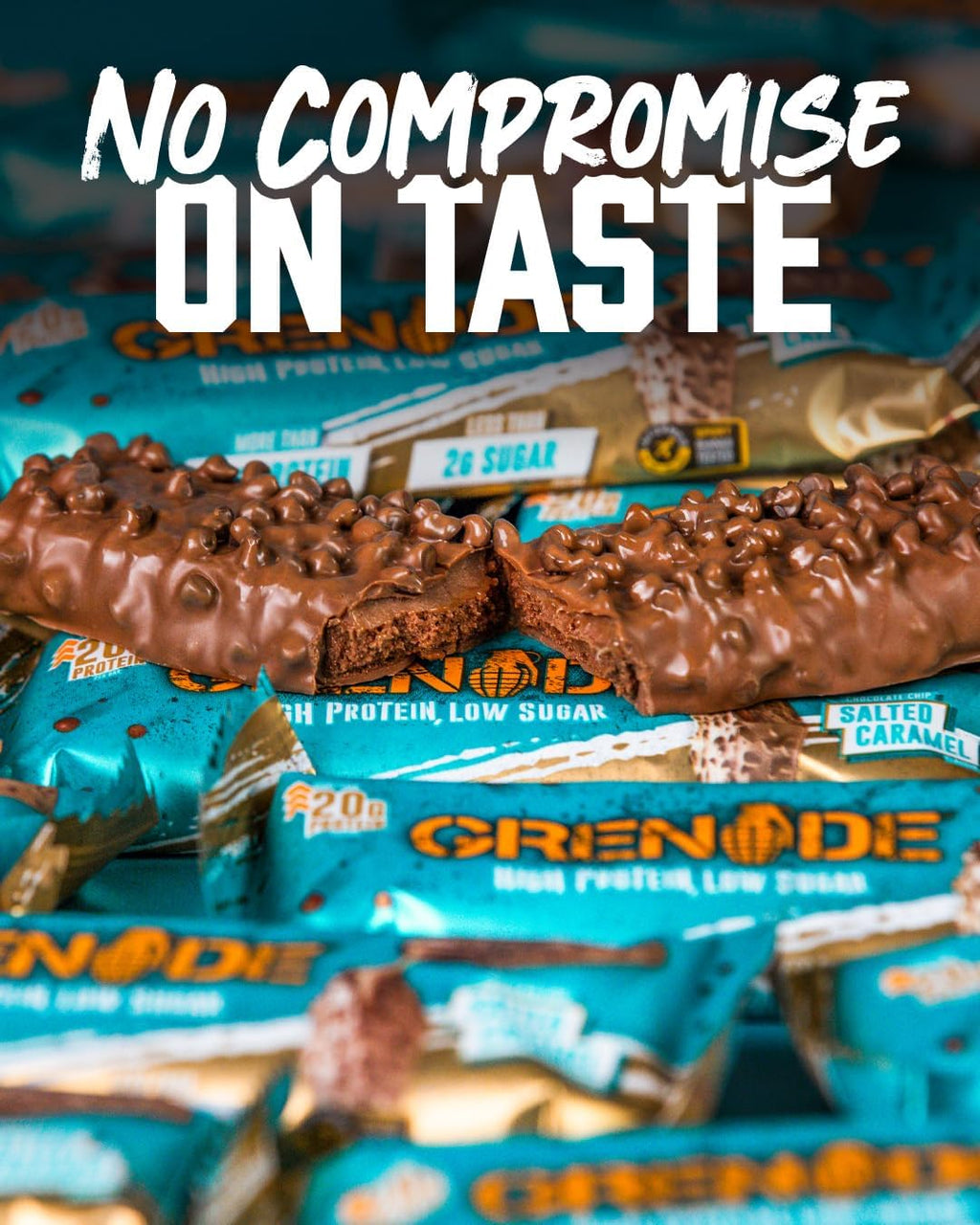 Grenade High Protein, Low Sugar Bar -12 x 60 g