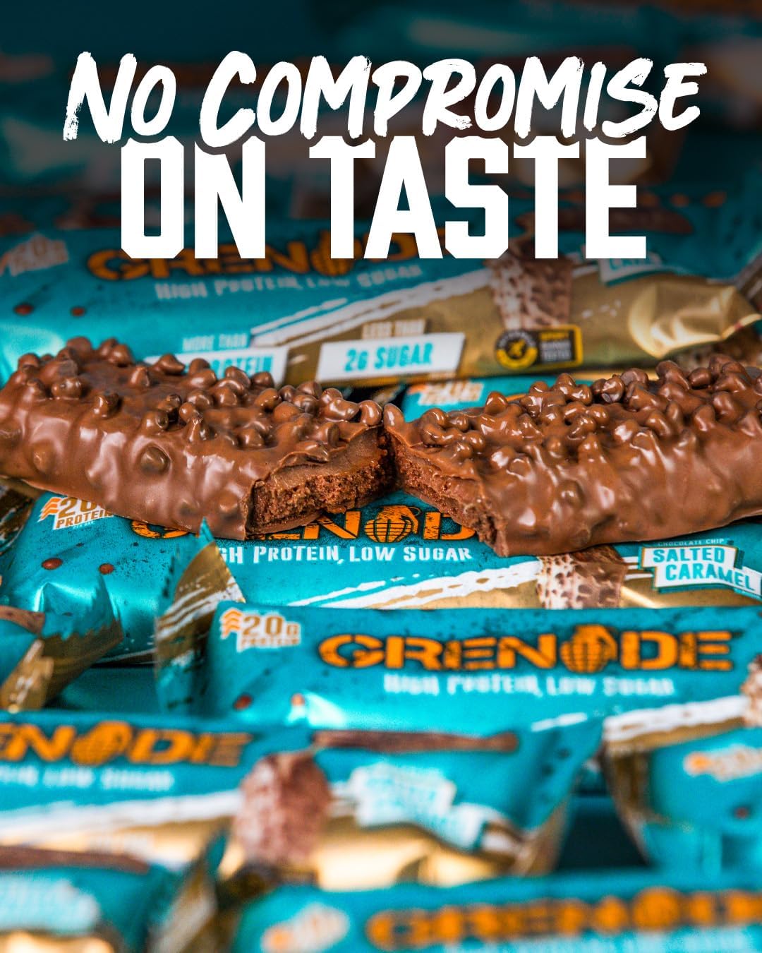 Grenade High Protein, Low Sugar Bar -12 x 60 g