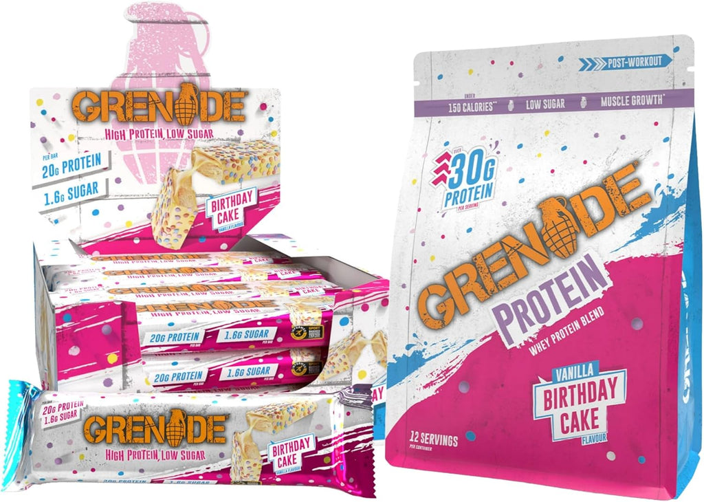 Grenade High Protein, Low Sugar Bar -12 x 60 g