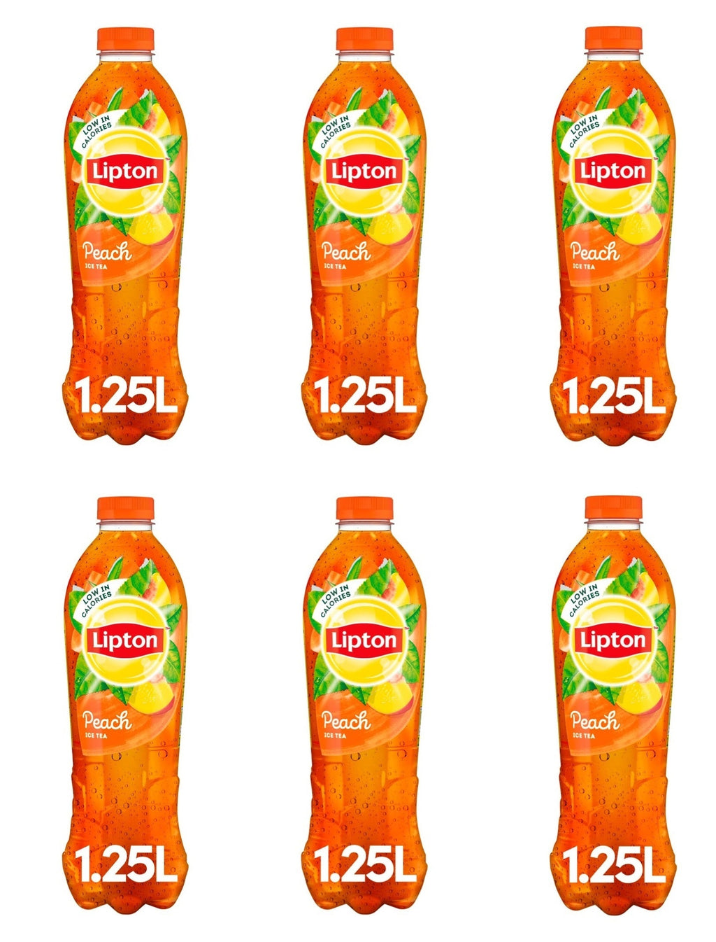 Lipton Ice Tea Peach 1.25L x Pack of 6