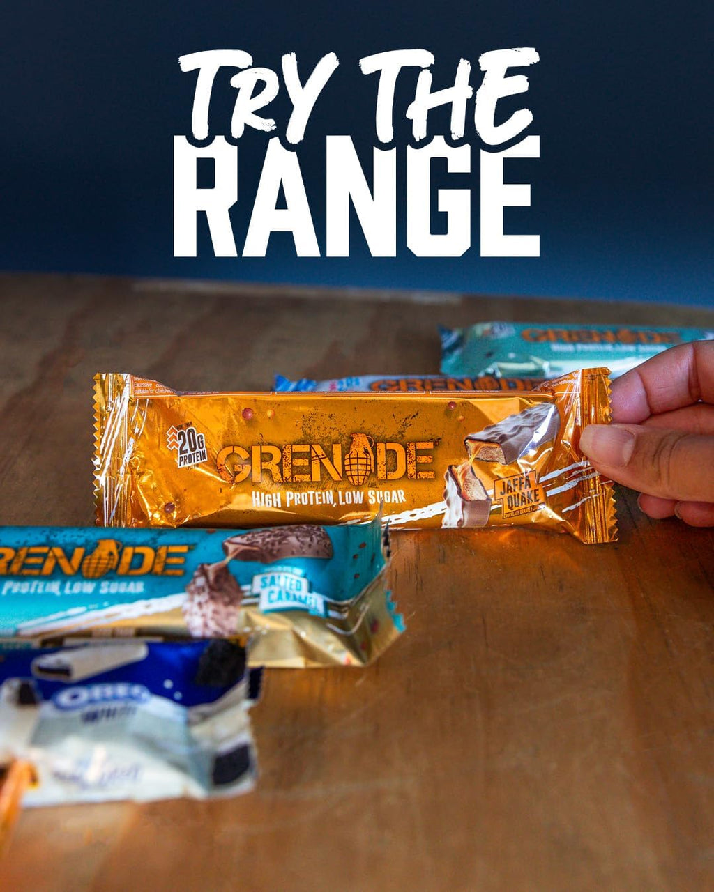 Grenade High Protein, Low Sugar Bar -12 x 60 g