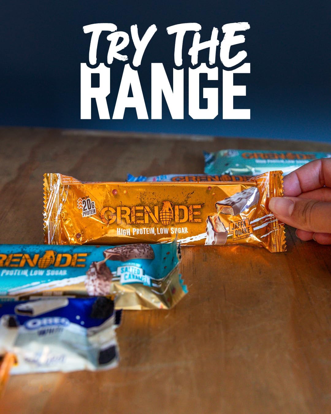 Grenade High Protein, Low Sugar Bar -12 x 60 g