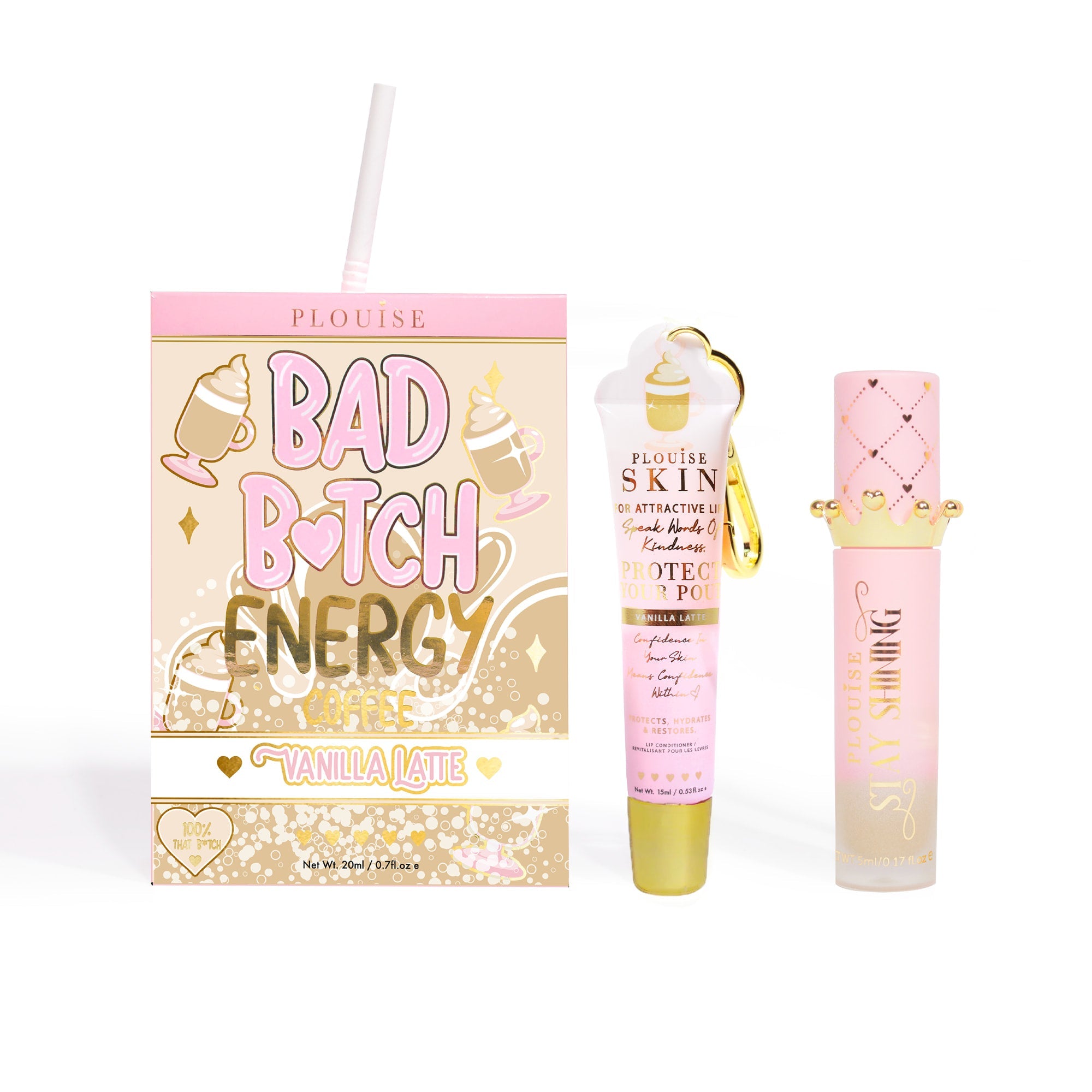 P.Louise Bad Bitch Energy Lip Duo * 3
