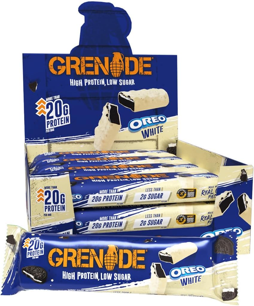 Grenade High Protein, Low Sugar Bar -12 x 60 g