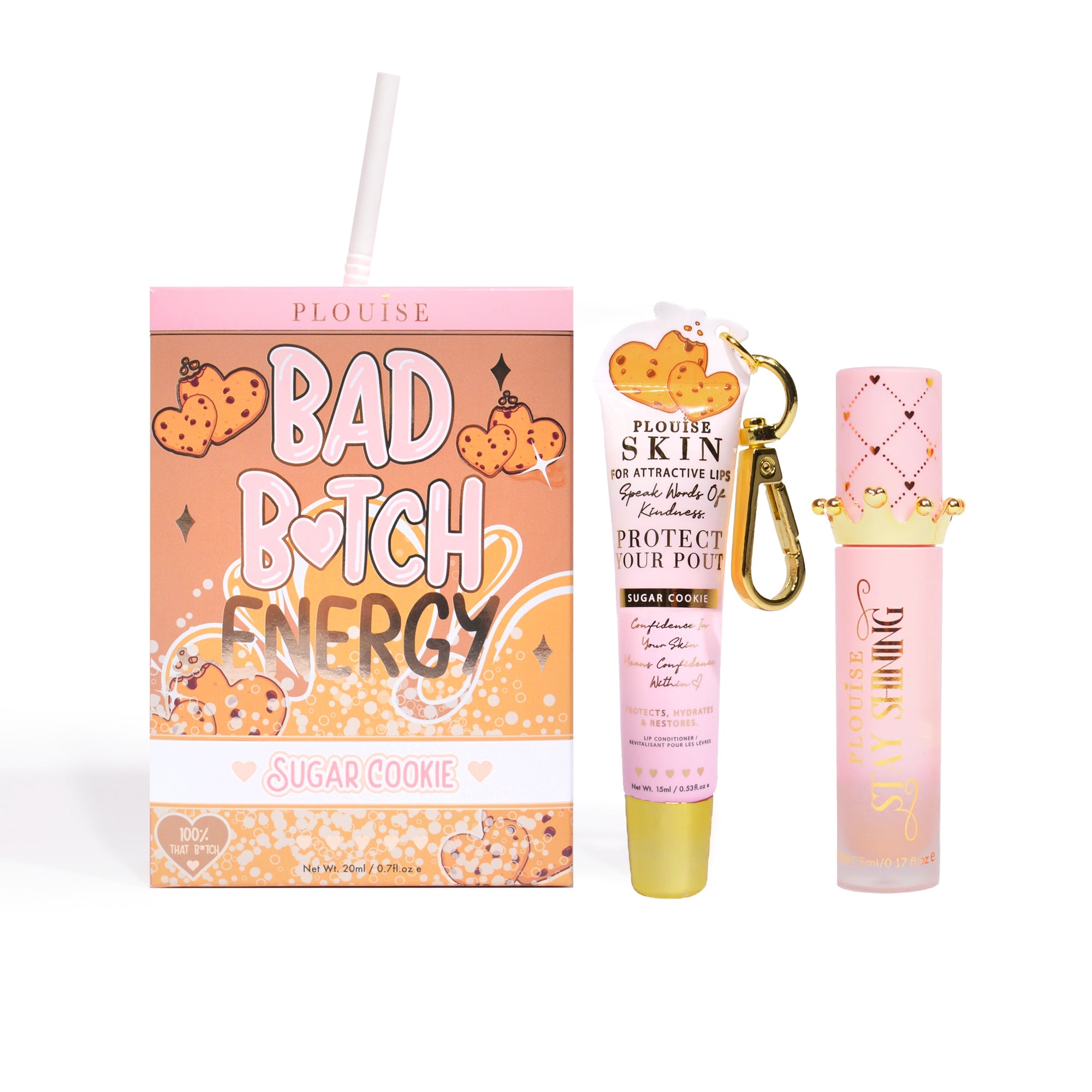 P.Louise Bad Bitch Energy Lip Duo * 3