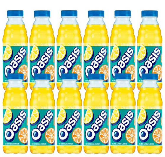 Oasis Citrus Punch 500ml Bottles – 12 Pack