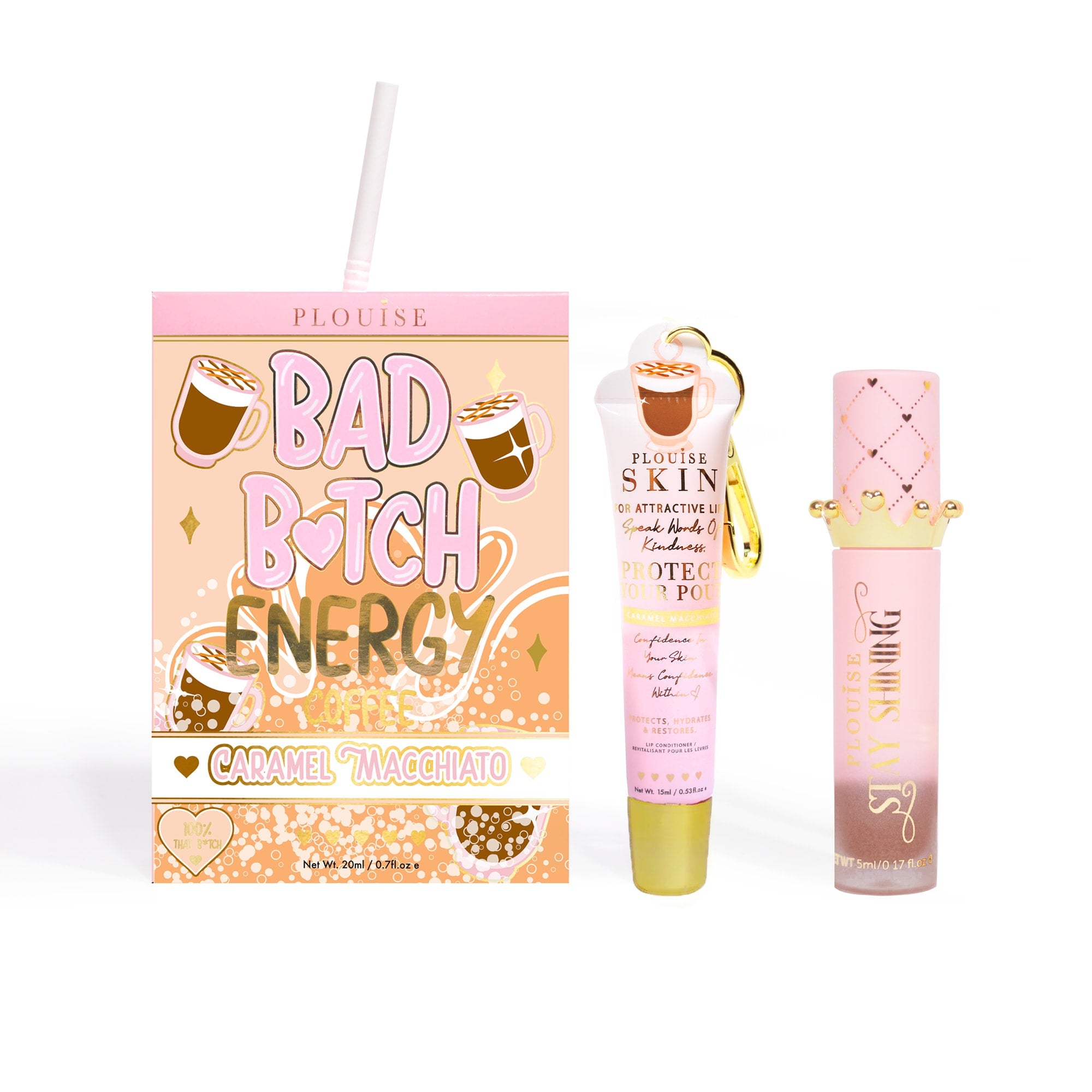 P.Louise Bad Bitch Energy Lip Duo * 3