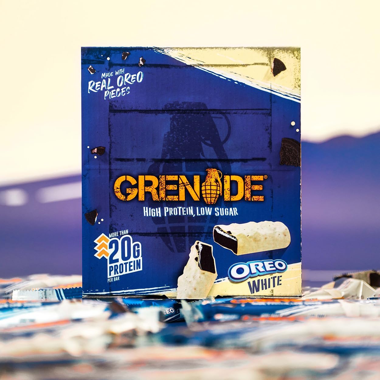 Grenade High Protein, Low Sugar Bar -12 x 60 g