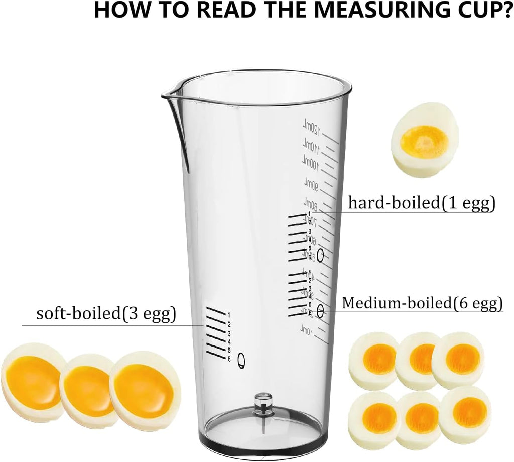 Egg Cooker Electric 6 Eggs Capacity