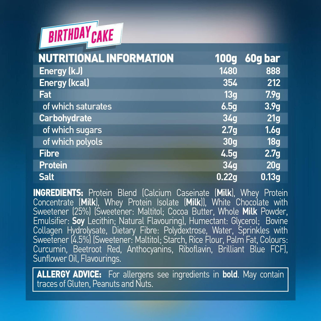 Grenade High Protein, Low Sugar Bar -12 x 60 g