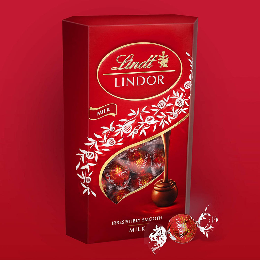 Lindt Lindor Milk Chocolate Truffles Pack of 600g