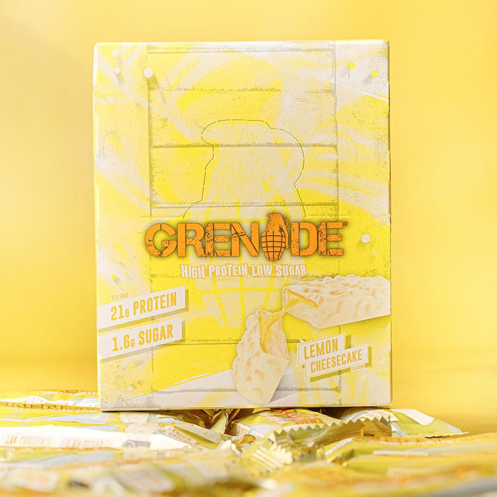Grenade High Protein, Low Sugar Bar -12 x 60 g
