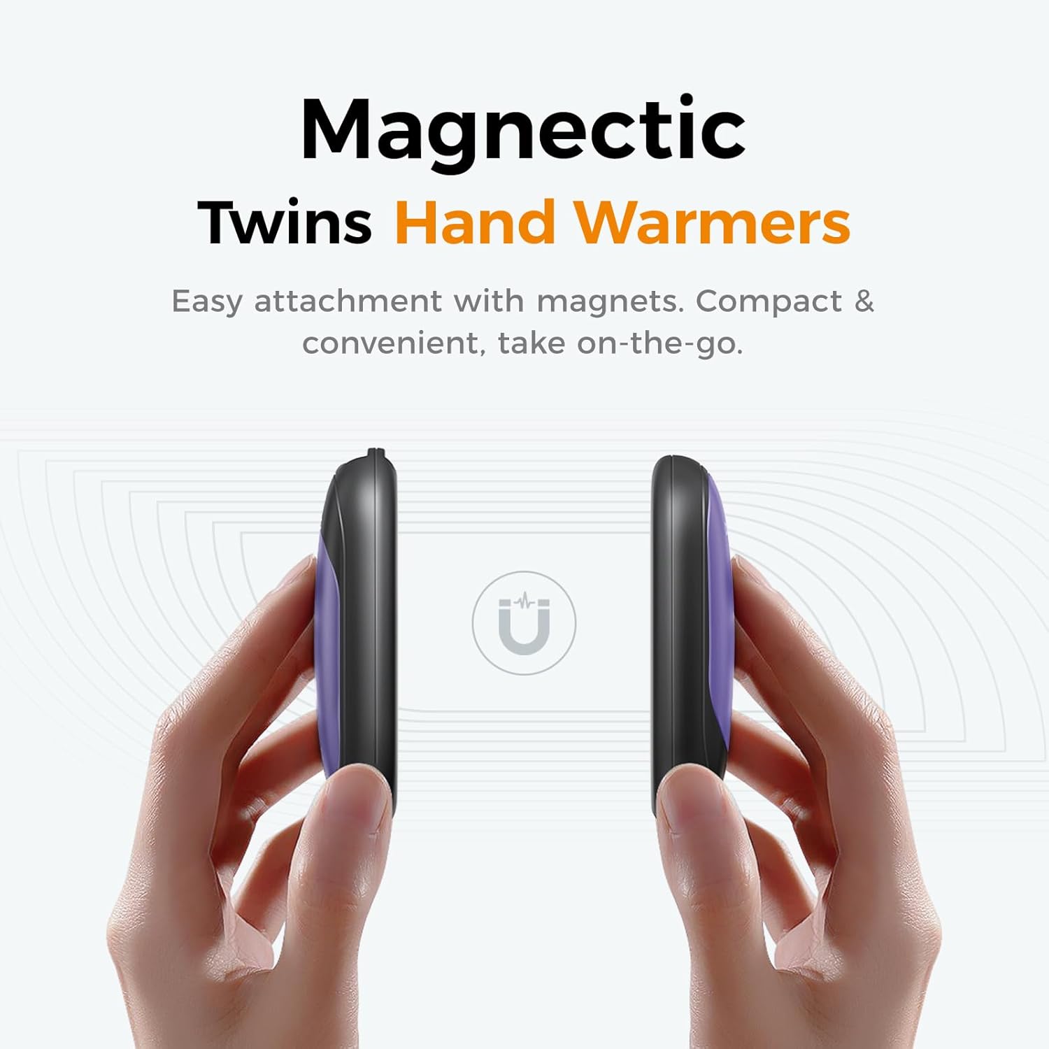 OCOOPA UT3 Lite Magnetic Hand Warmers Rechargeable 2 pack