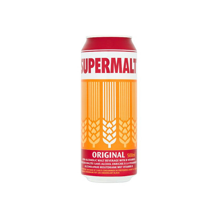 Supermalt Can Pack (500ml x 12)
