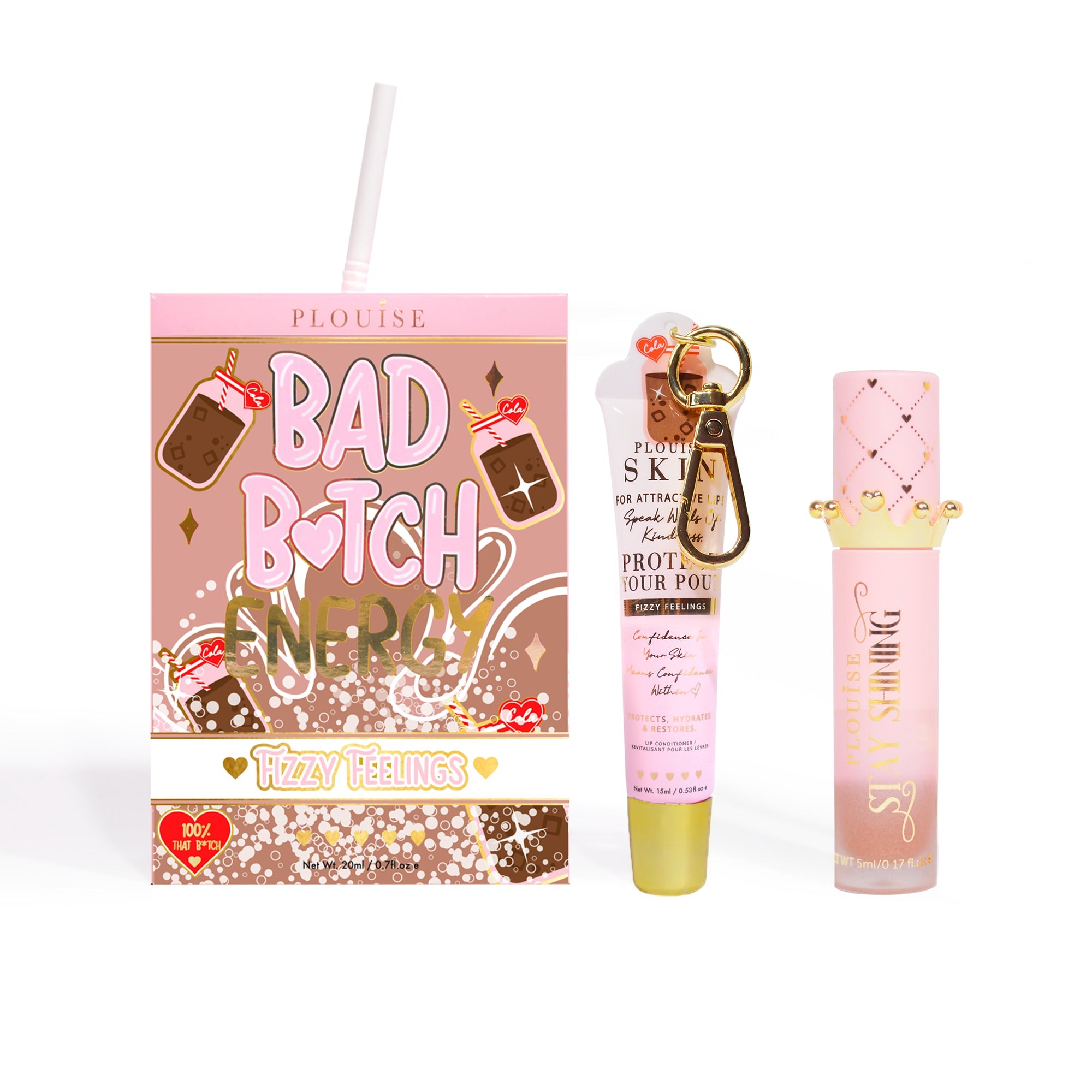 P.Louise Bad Bitch Energy Lip Duo * 3