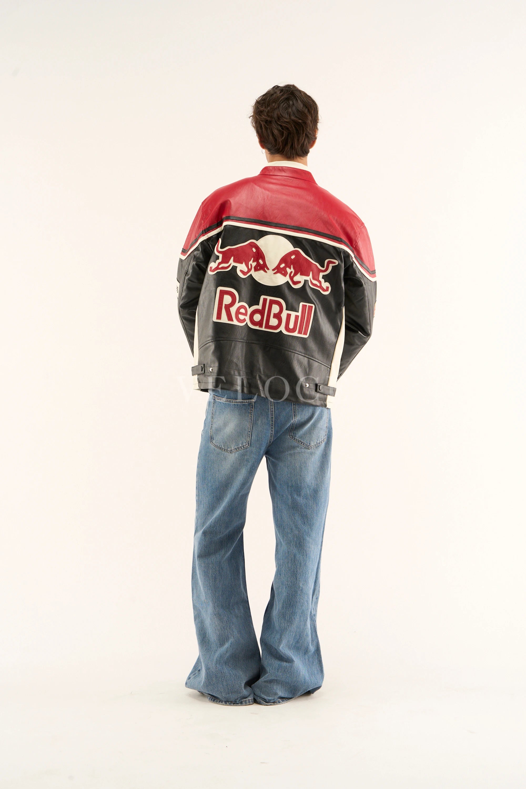 Red Bull Leather Racing Jacket