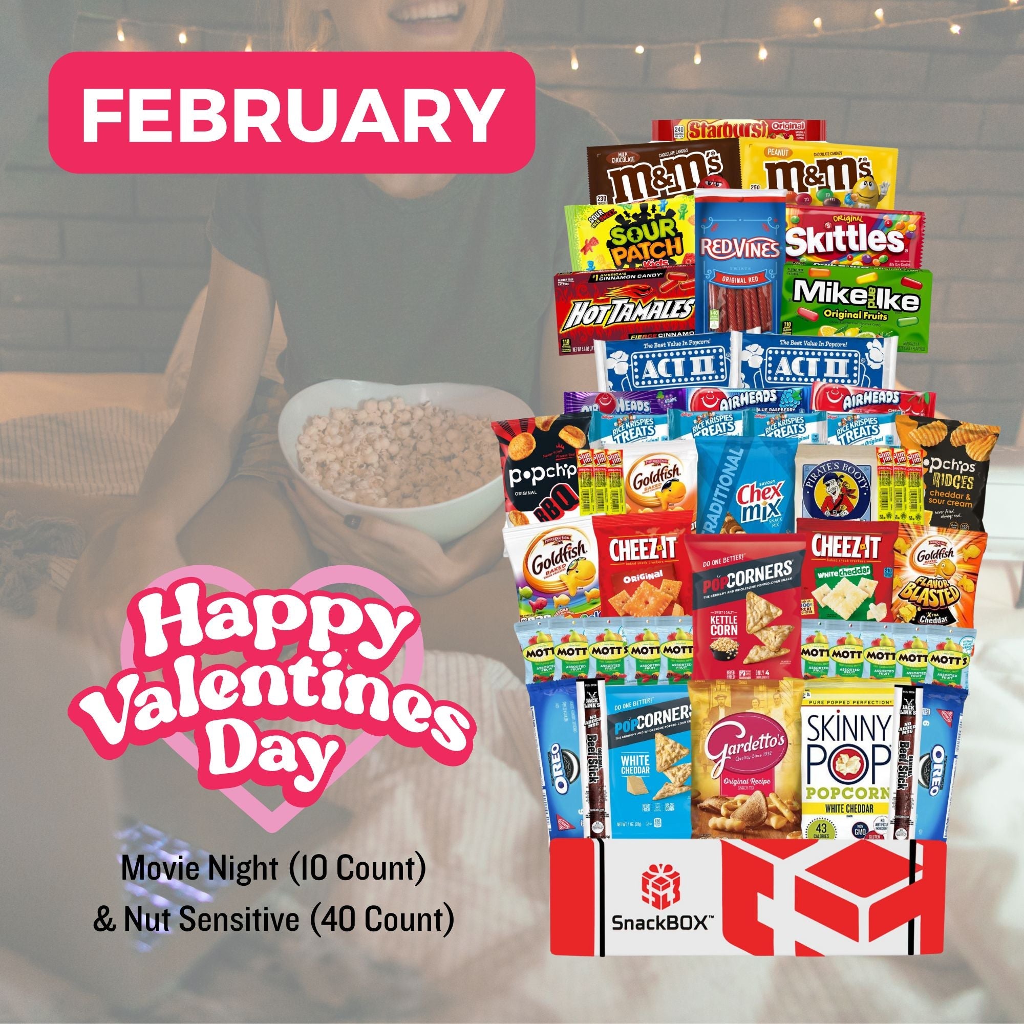 (2025/2026) Monthly College Student SnackBOX Care Package Subscription Program | Snacks Delivered each Month!