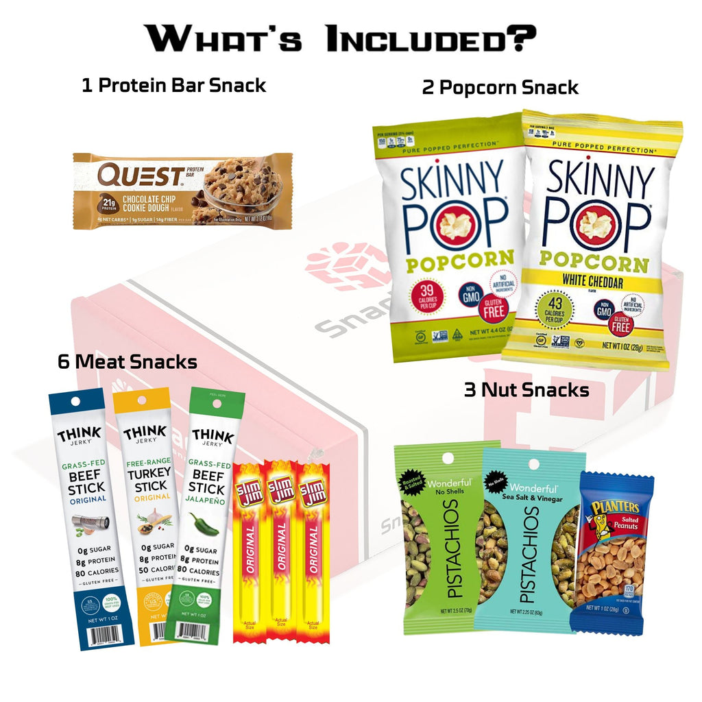 *NEW* KETO Care Package | Low Carb Snacks (12 Snacks)