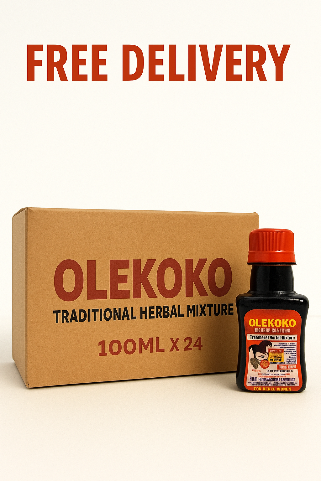 Olekoko Bitters – 24 x 100ml Bottles | Herbal Detox & Digestive Cleanse