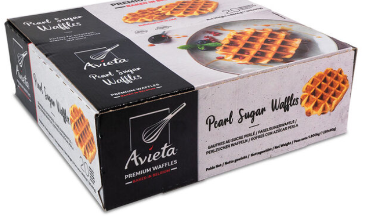 Avietas Premium Belgian Waffles Pack of 20x90g