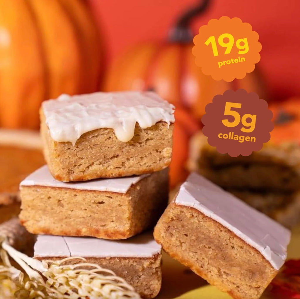 Prime Bites Protein Brownie | High Protein, Collagen Fortified Low Sugar Treat |12 Bars per Box (Buy 1 get 2)