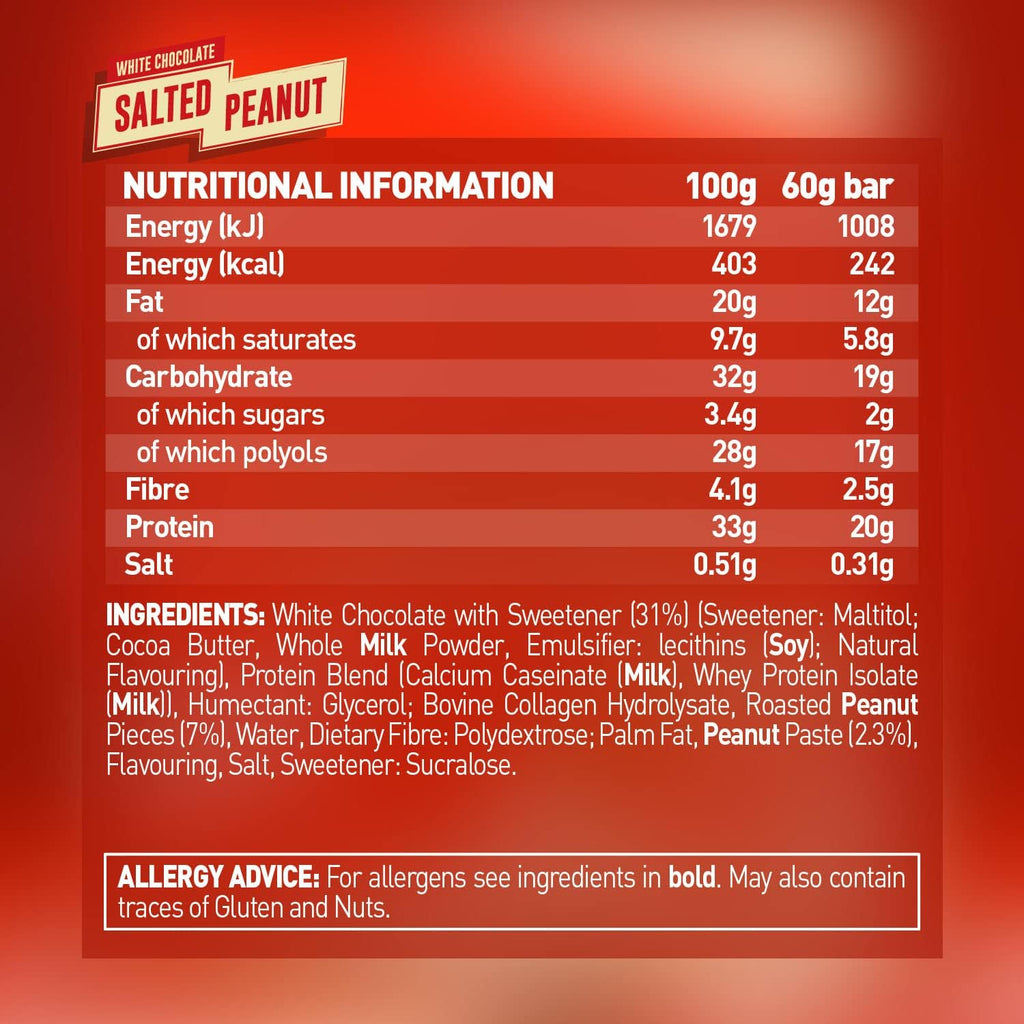 Grenade High Protein, Low Sugar Bar -12 x 60 g