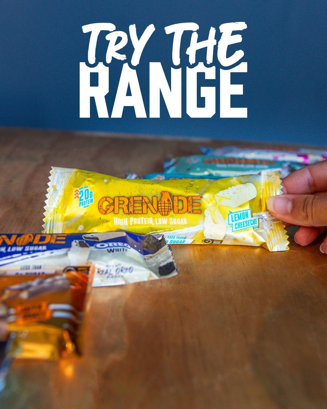 Grenade High Protein, Low Sugar Bar -12 x 60 g