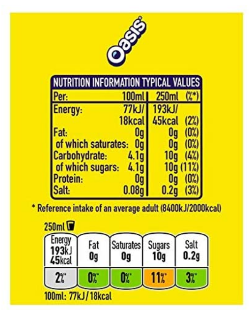Oasis Citrus Punch 500ml Bottles – 12 Pack
