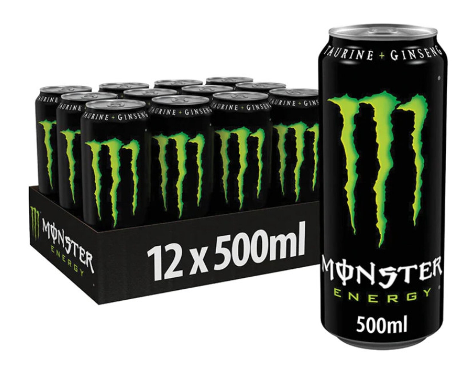 Monster Advent Pack Gift, 24x500ml Monsters Energy Drinks, Great Christmas Gift, Monster Fan