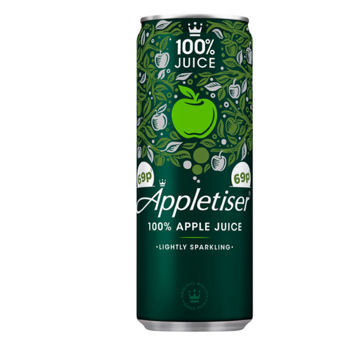 Appletiser  Sparkling Apple Juice Cans Pack of 250ml
